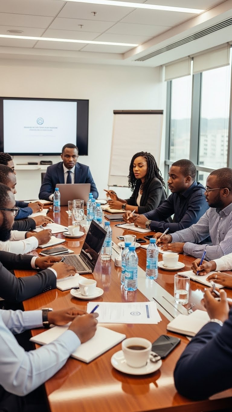 Business collaboration session